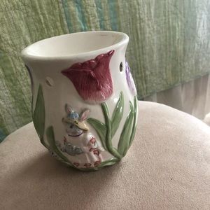 Spring bunny tart warmer